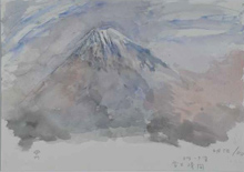 富士山のスケッチ8の画像