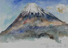 富士山のスケッチ4の画像