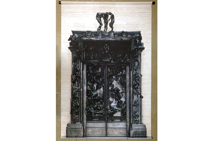 画像：彫刻《地獄の門》（オーギュスト・ロダン）のバナー