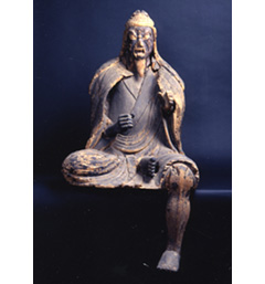 《役行者像》 鎌倉時代  円楽寺の写真