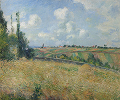 《ライ麦畑、グラット＝コックの丘、ポントワーズ》の画像