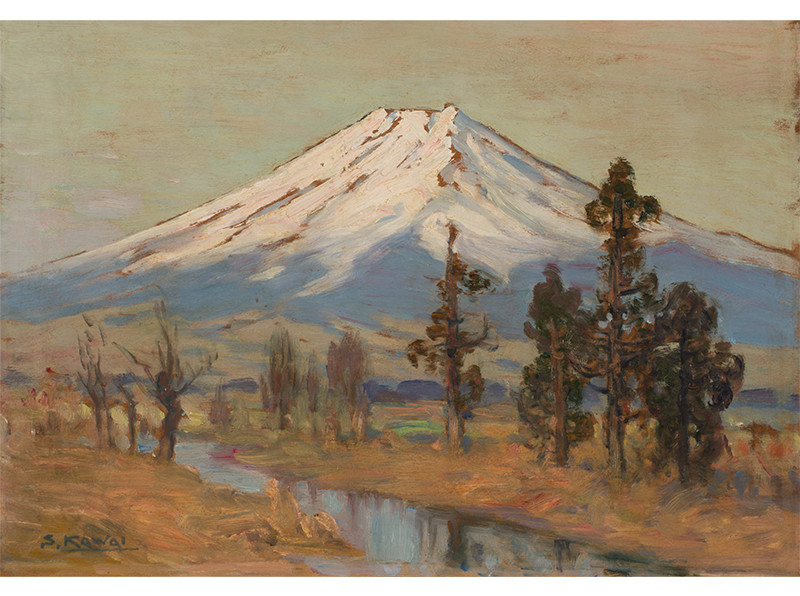 画像：河合新蔵《富士山》　1902（明治35）年頃