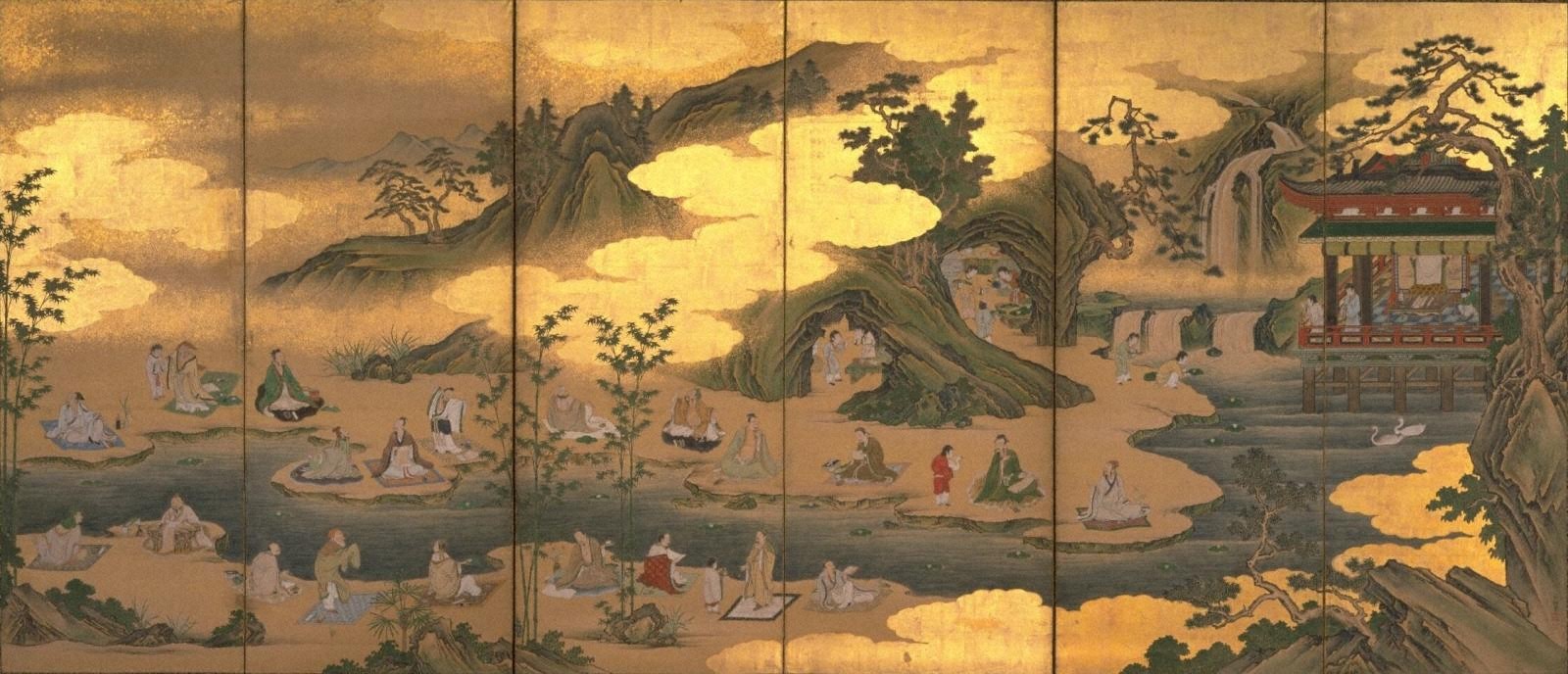 輞川図と蘭亭曲水図｜展覧会一覧｜展覧会｜静岡県立美術館｜日本平の